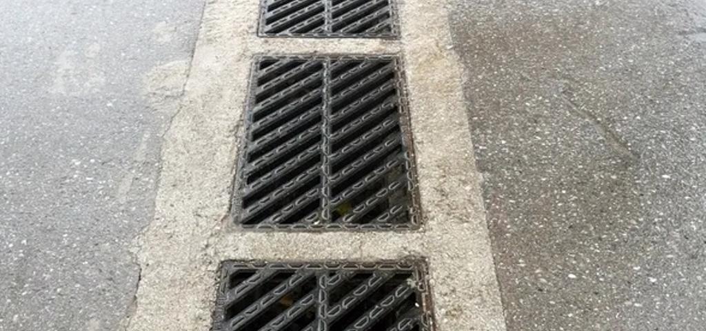 Rainwater drainage works in Varnavas region of Marathonas